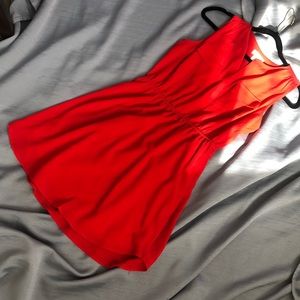 Red dress by ‘MONTEAU’ SZ L new Condition!